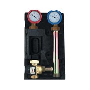 Насосная группа ROMMER RDG-1002-012501 (35-60С) без насоса, левая