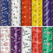 Упаковочная бумага ЗОЛОТАЯ СКАЗКА Funny Notes