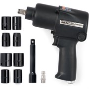 Пневматический ударный гайковерт KraftWell KRW750IW-T