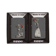 Набор зажигалок Zippo Влюбленные зомби