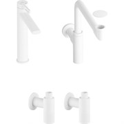 Высокий смеситель для накладной раковины Wellsee ONCE! and forever