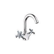 Смеситель для умывальника кухни RUSH Bianki