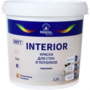 Краска для стен и потолков PELLIGRINA PAINT interior