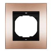 1-местная рамка Metronex Exclusive Champagne Metallic