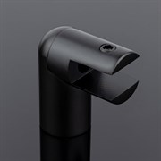 Торцевой держатель стекла SERVICE PLUS D02-509BLK/brass