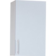 Шкаф для посуды SANTREK 40 серебристый металлик фасад МДФ