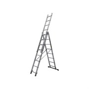 Трехсекционная раскладная лестница НАШ 111308