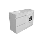 Тумба к умывальнику Камилла над стиральной машиной Emmy Джерси 1100