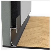 Теневой радиусный плинтус для подсветки ДИАЛ 4687205228215