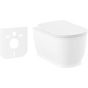 Подвесной безободковый унитаз Lavinia Boho Bell Pro Rimless