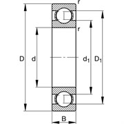 Подшипник URB 16009