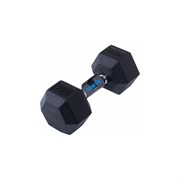 Гексагональная обрезиненная гантель Starfit DB-301