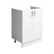 Тумба SANTREK 60*60 цвет белый (2 дверцы) (ЛДСП)