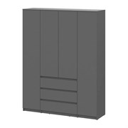 Четырехстворчатый шкаф модульная система Денвер Арника 00-00144777