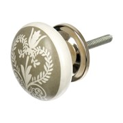 Керамическая ручка для мебели BlumenHaus Тюльпан