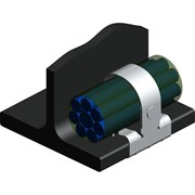 Балочный зажим УМС 2-7 мм с пластиной