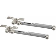 Комплект роликов для раздвижных дверей Ренц INDR 05 double soft