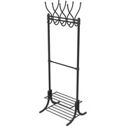 Гардеробная вешалка Nika НИКА ВГП60-8 ВГП60-8/Ч черный