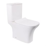 Безободковый напольный унитаз-компакт Cerutti SPA VETTORE