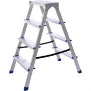Алюминиевая двухсторонняя стремянка STAIRS ЛАЙТ