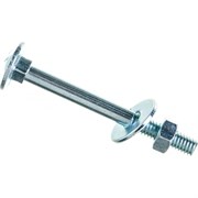 Оцинкованный болт СТРОЙМЕТИЗ М6х60 DIN603 4 шт.