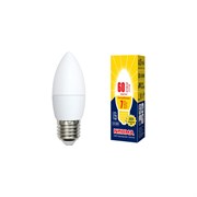 Светодиодная лампа Volpe LED-C37-7W/WW/E27/FR/NR