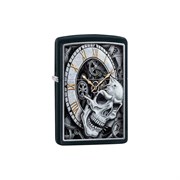 Зажигалка Zippo Skull Clock