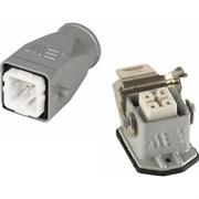 Прямоугольный промышленный разъем Mete Enerji H4A-BM-CF