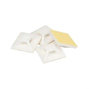 Самоклеящаяся площадка для крепления стяжек 5bites CTM2525-50WH