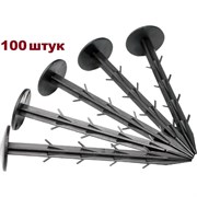 Садовый колышек для крепления геоткани, пленки, спанбонда ГеоПластБорд K150.100.PP