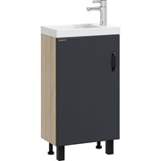 Напольная тумба с раковиной ум. фостер 45 Onika тимбер 45