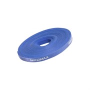 Нарезаемая стяжка-липучка NIKOMAX NMC-CTV05M-25-RL-BL