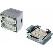 Прямоугольный промышленный разъем Mete Enerji H12HSB-A2M-C2F