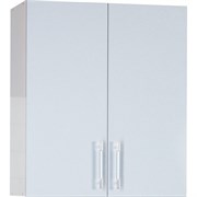 Шкаф для посуды SANTREK 60 серебристый металлик (с сушкой) фасад МДФ