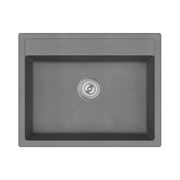 Кварцевая мойка EMAR EMQ-1640.Q Антрацит