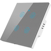 Сенсорный четырехкнопочный умный выключатель Roximo SWSEN01-4S