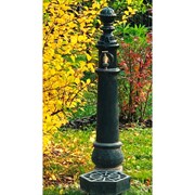 Алюминиевая садовая колонка для воды GLQ 1388 (Green)