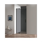 Душевая дверь в нишу Cezares SLIDER-B-1-80/90-GRIGIO-NERO