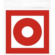 Табличка Контур Лайн 200x200 Тревожная кнопка