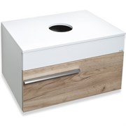 Подвесная тумба под накладной умывальник Runo Вудлайн 65