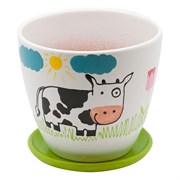 Керамический горшок Вещицы корова