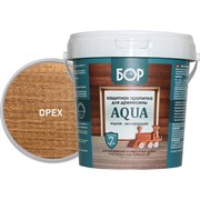 Защитная пропитка для древесины БОР AQUA