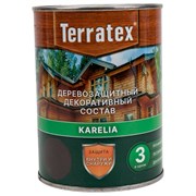 Декоративный деревозащитный состав ТЕРРАТЕКС ЭК000136990