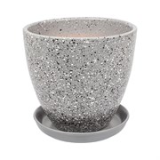 Керамический горшок Вещицы терраццо