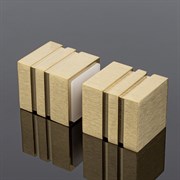 Квадратная ручка кноб SERVICE PLUS RK02-303BGD/sus304