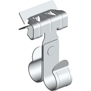 Балочный зажим УМС 2-7 мм под трубу, двойной, 20 мм