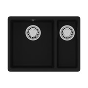 Кухонная мойка Lemark SINARA 550.2-U цвет: антрацит