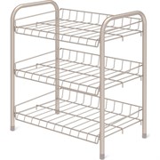 Этажерка Nika НИКА ЭТ4 ЭТ4/БЖ бежевый металлик