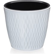 Круглое кашпо Эльфпласт Kerama