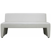 Трехместный диван Мягкий Офис молочный